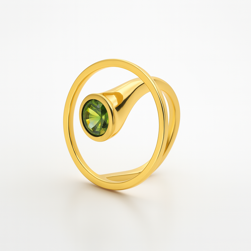 Verdant Eclipse Ring