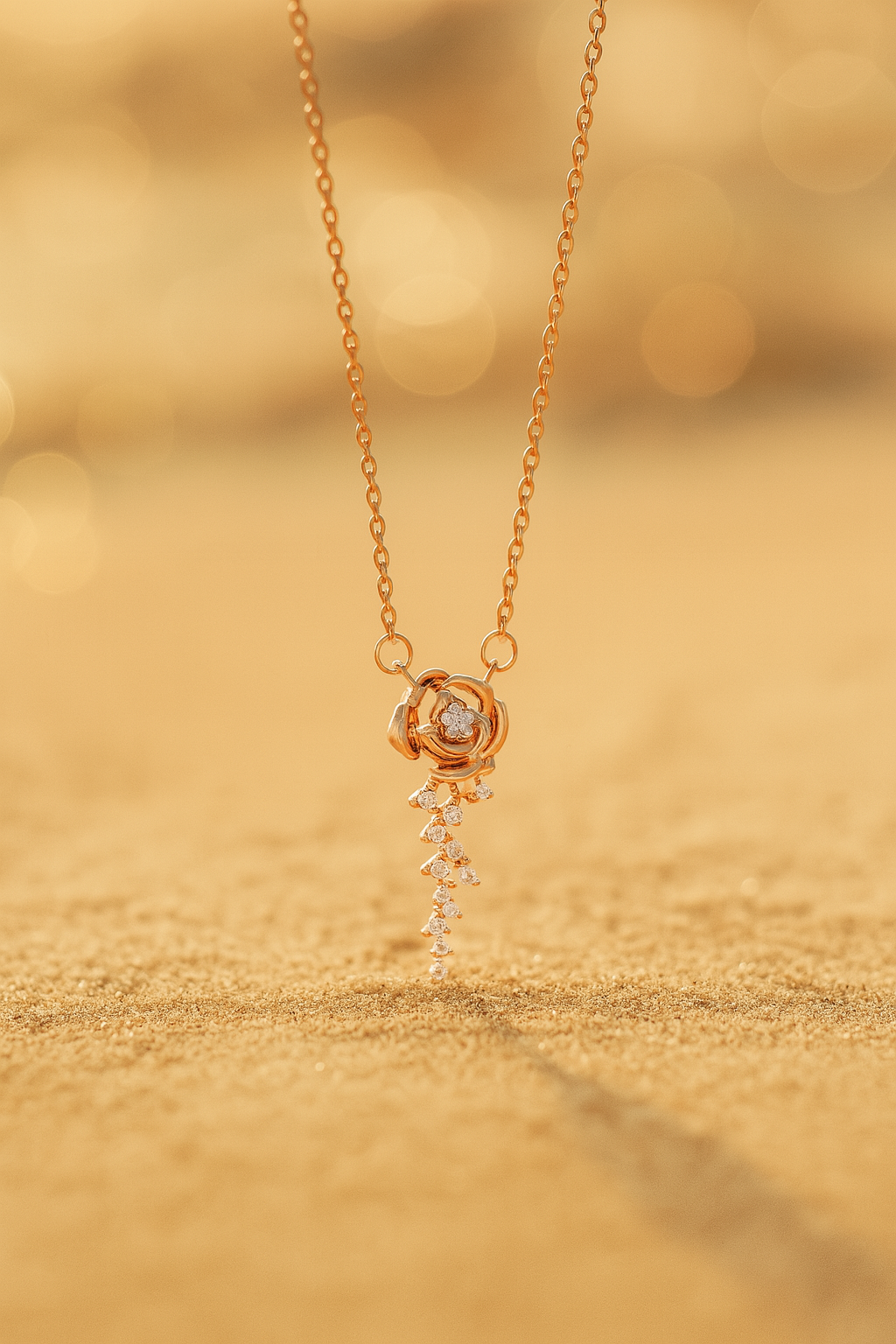 Ethereal Rose Pendant
