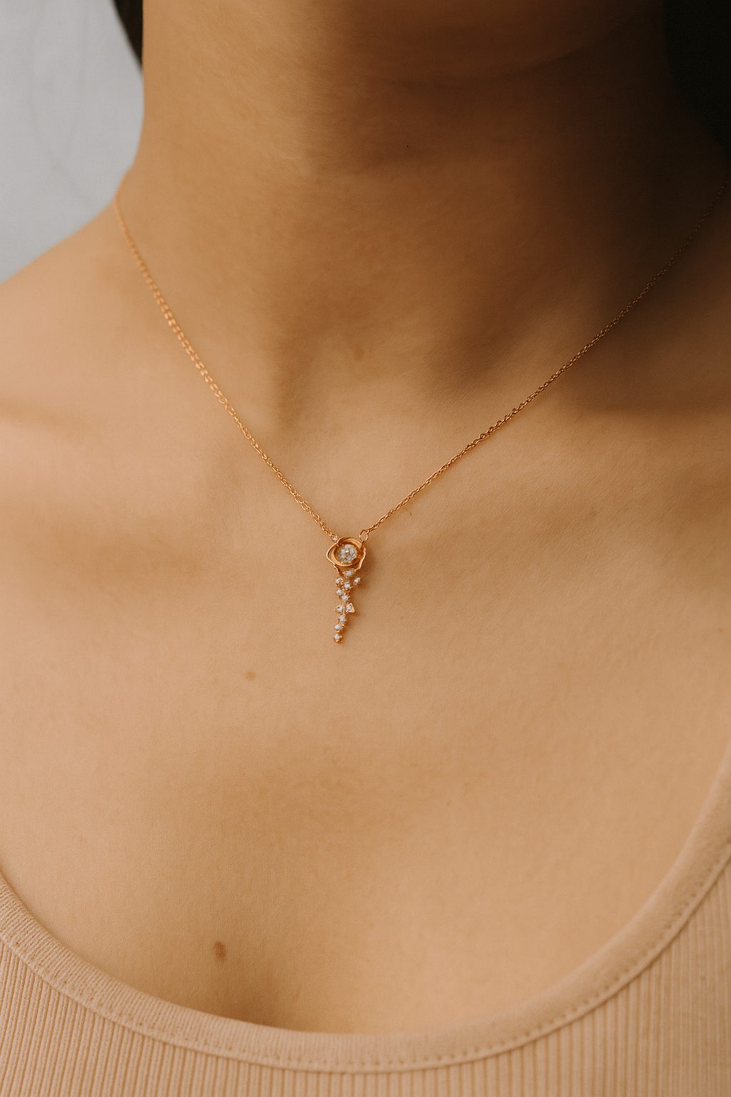 Ethereal Rose Pendant
