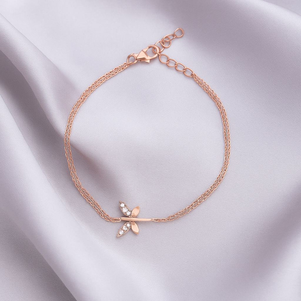 Butterfly Charm Bracelet