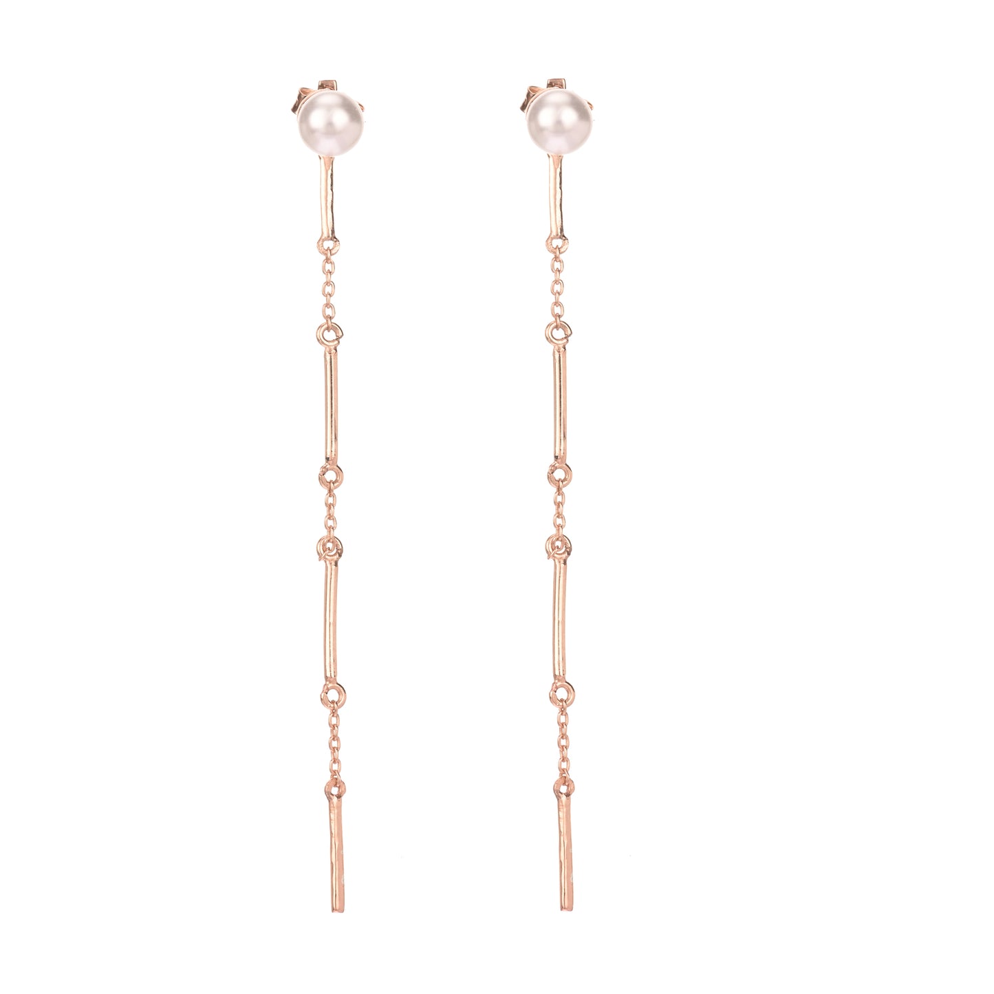 Long Dangle Pearl Drops