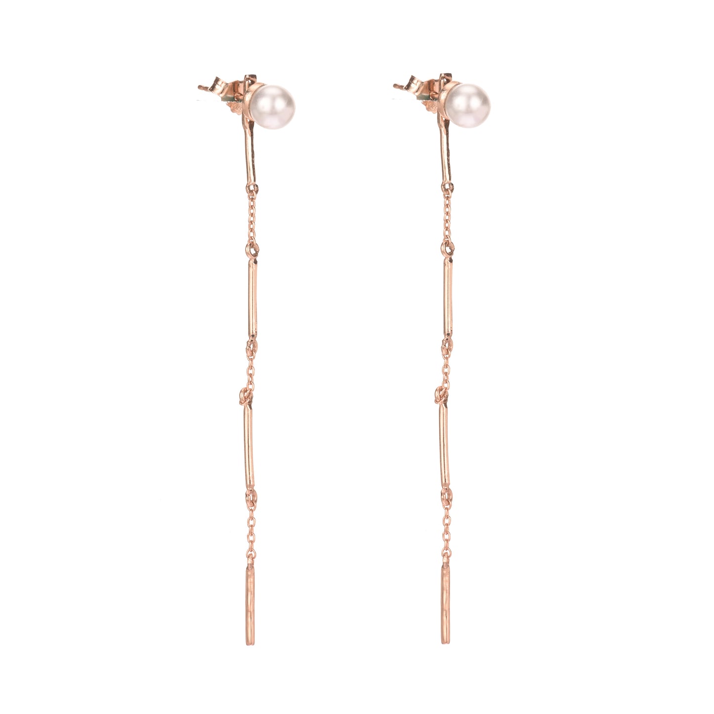 Long Dangle Pearl Drops
