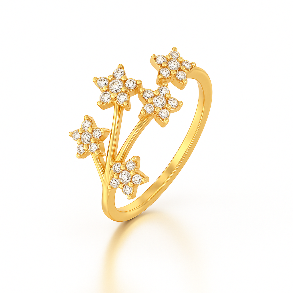 Stellar Vine Ring