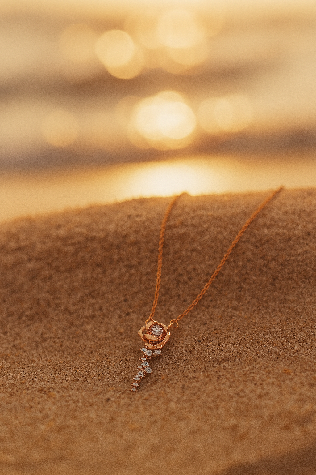 Ethereal Rose Pendant