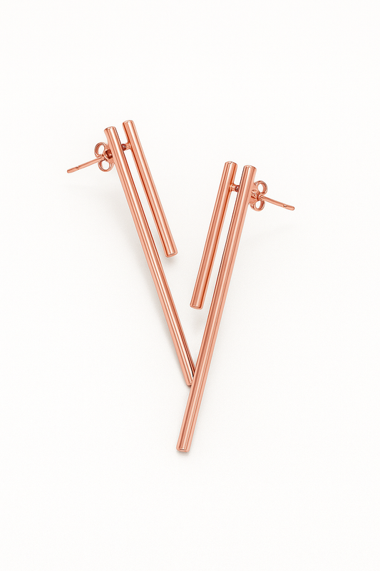 Linear Drop Earrings