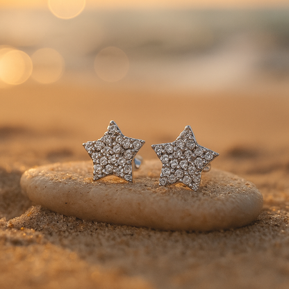 Sparkle Star Studs