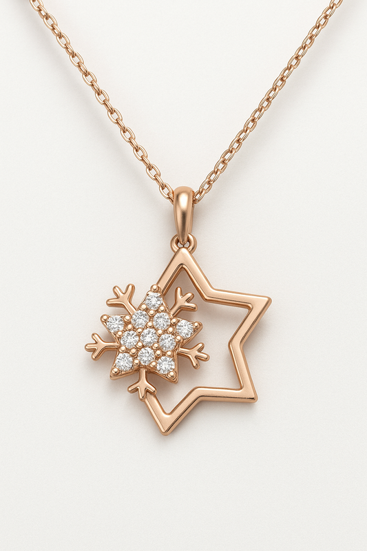Snowy Starlight Pendant