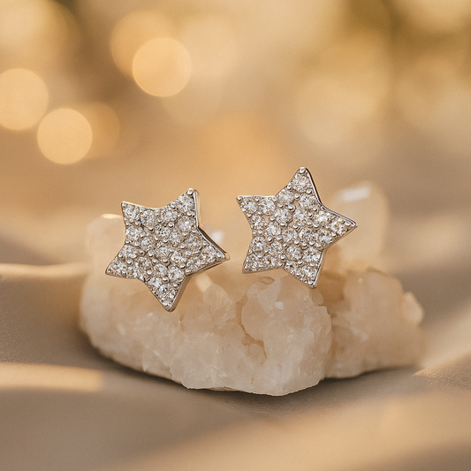 Sparkle Star Studs