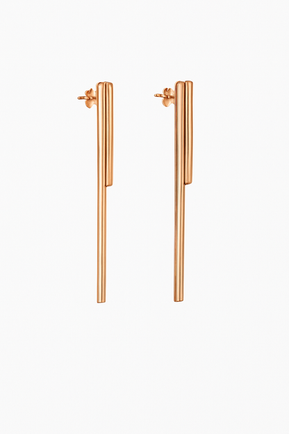 Linear Drop Earrings
