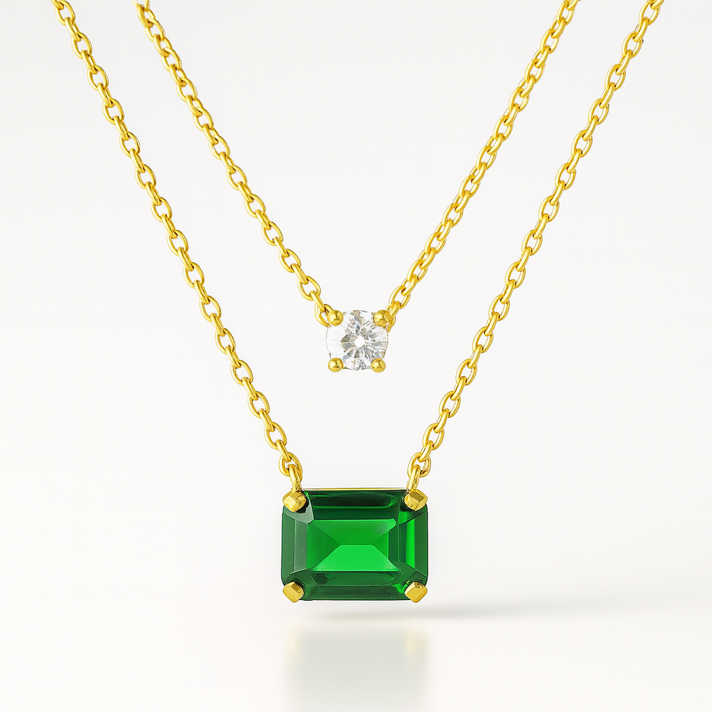 Verdant Glimmer Necklace