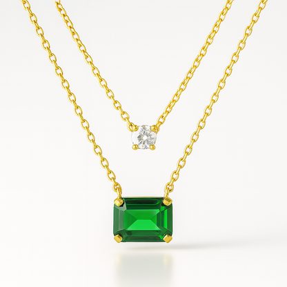 Verdant Glimmer Necklace