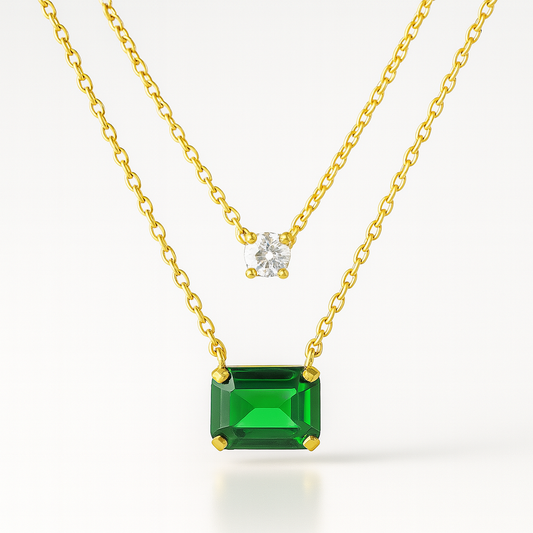 Verdant Glimmer Necklace