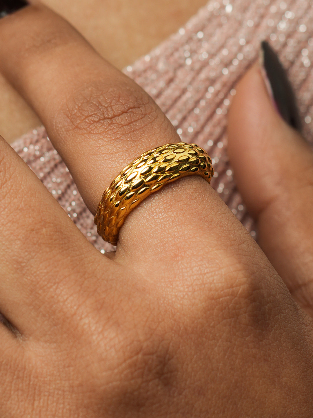 Sunlit Symphony Ring
