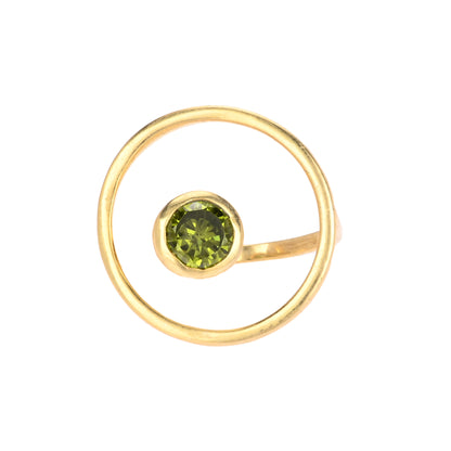 Verdant Eclipse Ring