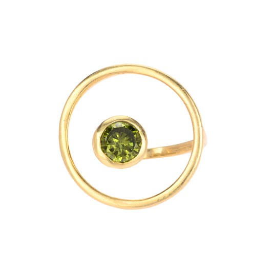 Verdant Eclipse Ring