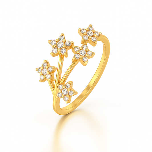 Stellar Vine Ring