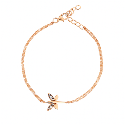 Butterfly Charm Bracelet