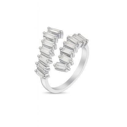 Crystal Cascade Ring