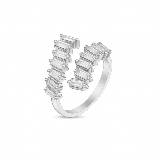 Crystal Cascade Ring