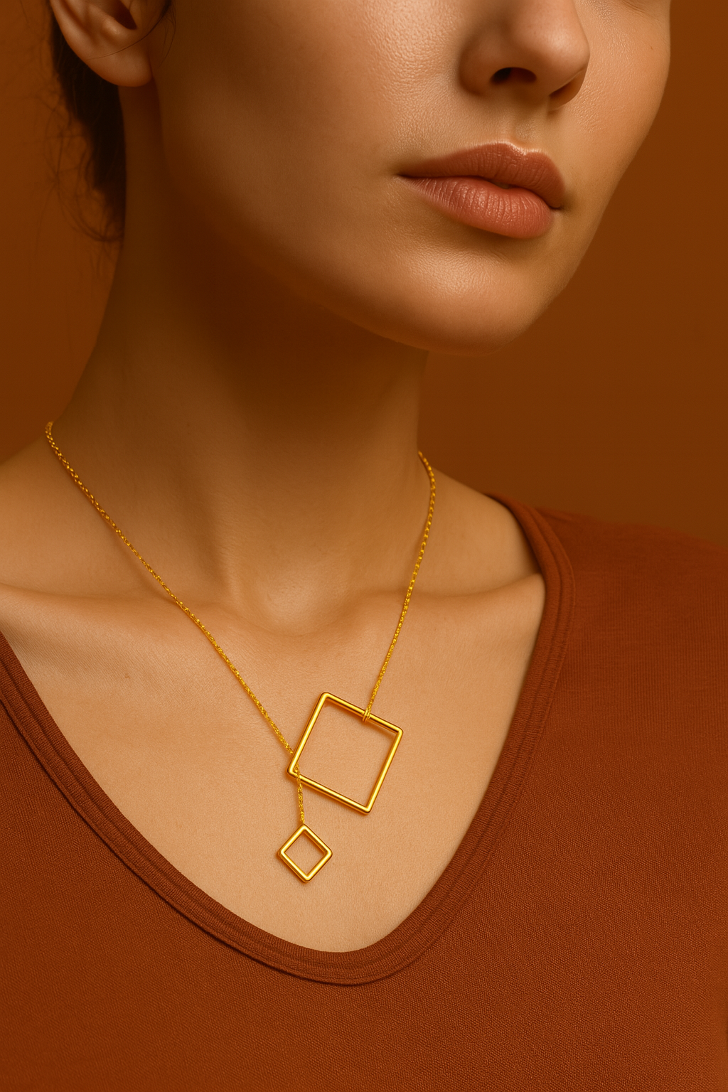 Geometric Grace Necklace